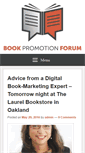 Mobile Screenshot of bookpromotionforum.org